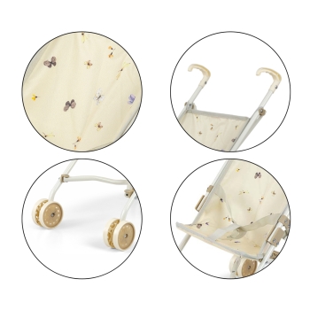 MILLY MALLY 6240 Wózek dla lalek Julia Nature-7