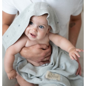 Kocyk dziecięcy bambusowy Accent 80x100