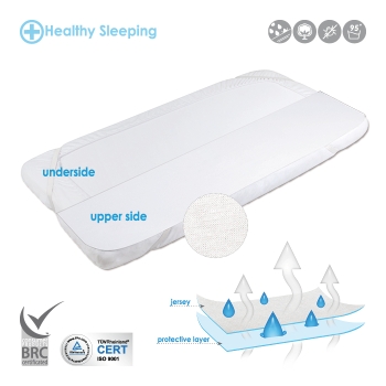 Podkład higieniczny paroprzepuszczalny 140x70 SAFE JERSEY