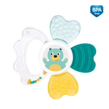 Gryzak Grzechotka Wodna dla Niemowląt Zwierzątka – Bezpieczna Ulga na Ząbkowanie