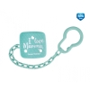 Łańcuszek do Smoczka Love Mummy – Bezpieczny Klips na Ubranko dla Niemowląt