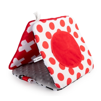 Duże Lusterko Kontrastowe SENSORY TOYS Rozwojowe dla Niemowląt 0m+