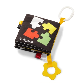 Książeczka sensoryczna MY CONTRAST BOOK: Stymulacja Wzroku Niemowląt