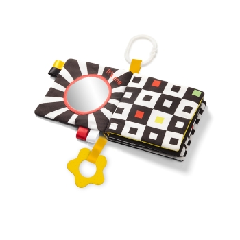 Książeczka sensoryczna MY CONTRAST BOOK: Stymulacja Wzroku Niemowląt