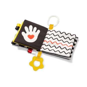 Książeczka sensoryczna MY CONTRAST BOOK: Stymulacja Wzroku Niemowląt