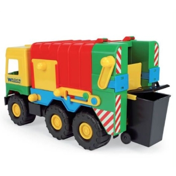 Samochód Zabawka Śmieciarka dla Dzieci z Ruchomymi Elementami 42 cm
