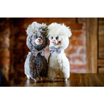 INNOGIO GIO Pluszowa Alpaca 30cm szara