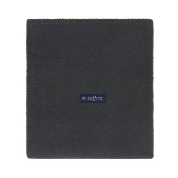 Kocyk Bawełniany dla Dziecka 75x100 cm Grafitowy - Oddychający, Antyalergiczny