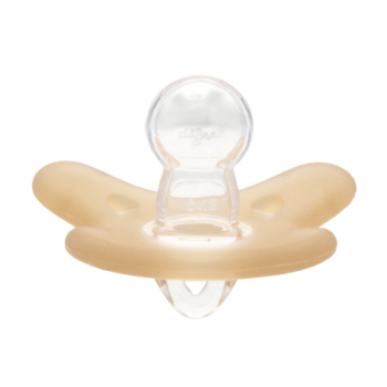 Smoczek Silikonowy 100% Symetryczny Canpol 6-12m Pomarańczowy