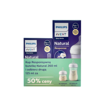 Zestaw Butelek Philips Avent Natural Response dla Noworodka