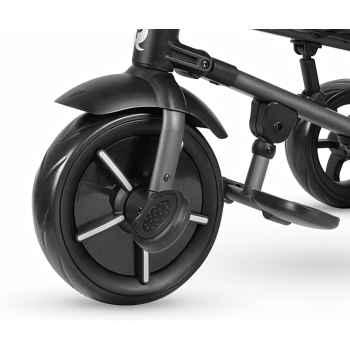 Rowerek Trójkołowy Składany Rito Star Blue z Prowadnikiem