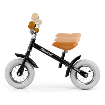 Rowerek Biegowy Milly Mally Marshall Air Czarny 10 cali Pompowane Koła