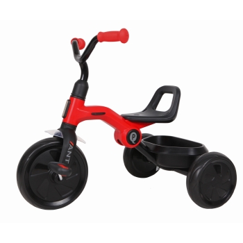 Rowerek Trójkołowy Qplay Ant Czerwony Składany dla Dzieci 2-6 lat