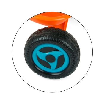 Rowerek Trójkołowy dla Dziewczynki TURBO Candy Regulowany 18-36M