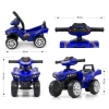 Quad Jeździk dla Dzieci Milly Mally Monster Granatowy z Muzyką