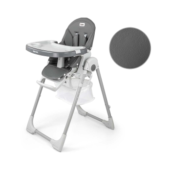 Krzesełko do karmienia Bueno szare wielofunkcyjne 6-36m | Reg. wysokość