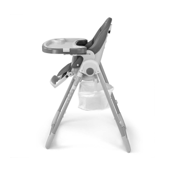 Krzesełko do karmienia Bueno szare wielofunkcyjne 6-36m | Reg. wysokość