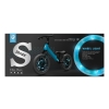 Rowerek biegowy Qplay Spark Blue 12 cali LED dla dzieci 3-6 lat