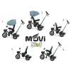 Rowerek Trójkołowy Movi 5w1 Szary dla Dziecka 1-5 Lat