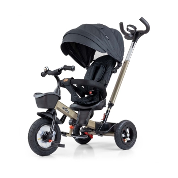 Rowerek Trójkołowy Movi Gold 5w1 z Pomp. Kołami i Obrotowym Siedziskiem