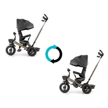 Rowerek Trójkołowy Movi Gold 5w1 z Pomp. Kołami i Obrotowym Siedziskiem