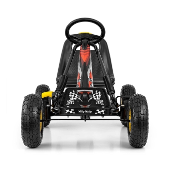 Gokart na Pedały THOR Black dla Dziecka Milly Mally