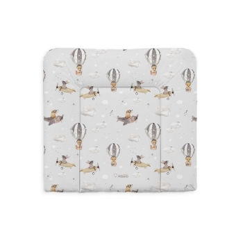 Mata do przewijania niemowląt 72x75 cm płaska wzór Lot Balonem