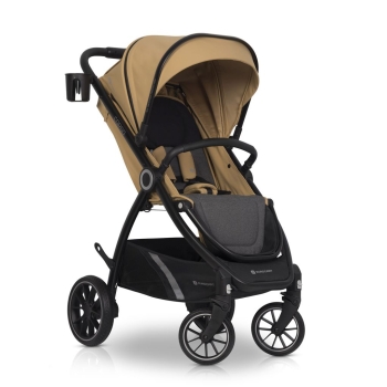 Wózek Dziecięcy 2w1 EURO CART CROX CAMEL Spacerówka Gondola 22kg