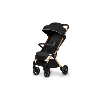 Lionelo Cloe Wózek Spacerowy Black Onyx – Lekki, Składany do 22 kg