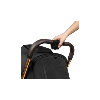 Lionelo Cloe Wózek Spacerowy Black Onyx – Lekki, Składany do 22 kg