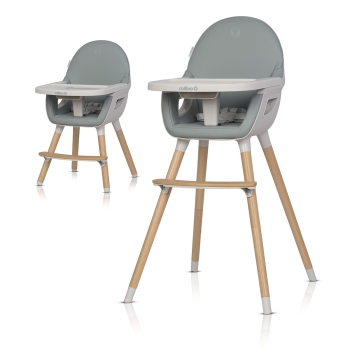 Krzesełko do karmienia 3w1 COLIBRO SCANDI AGAVA - Wielofunkcyjne