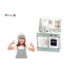 Drewniana Kuchnia Viga PolarB z Akcesoriami Eco Mint dla Dzieci