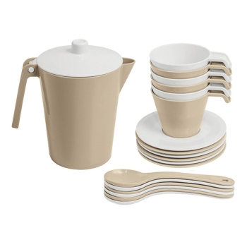 Serwis Kawowy dla Dzieci Biszkoptowa Chmurka 19 el. Toys in Trends