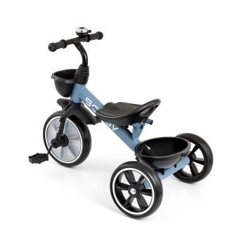 Milly Mally Rowerek Trójkołowy Bobby Denim z Kołami EVA 24M+