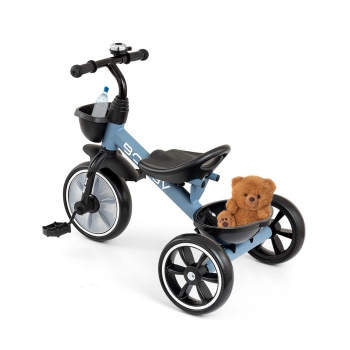Milly Mally Rowerek Trójkołowy Bobby Denim z Kołami EVA 24M+