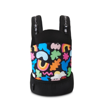 Kinderkraft Nosidełko Ergonomiczne HUGGY Happy Shapes od 3m do 20kg