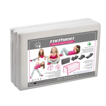 Materac do ćwiczeń dla dzieci MRR1 biały – wsparcie w rehabilitacji