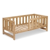 Klupś Łóżko Młodzieżowe Amelia Dąb 160x80 cm z Barierką