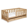 Klupś Łóżko Młodzieżowe Amelia Dąb 160x80 cm z Barierką