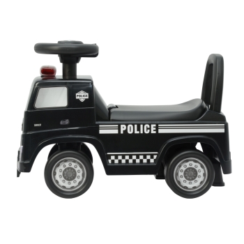 Milly Mally Jeździk Mercedes-Benz Actros Police Czarny Licencjonowany