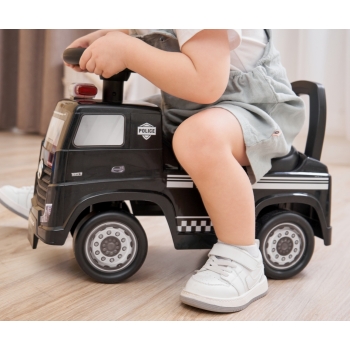 Milly Mally Jeździk Mercedes-Benz Actros Police Czarny Licencjonowany