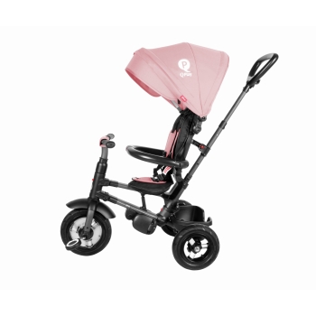 MILLY MALLY Qplay Rito Rubber Pink Rowerek Trójkołowy Składany
