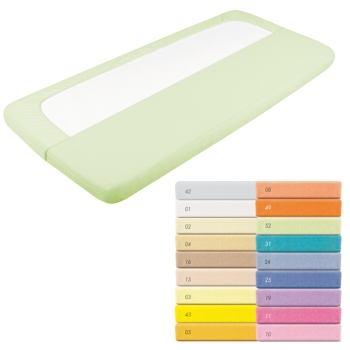 Prześcieradło z gumką 120x60 FROTTE PREMIUM zielone – Komfort i Trwałość