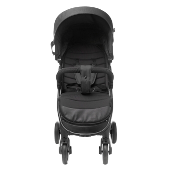 4BABY RAPID XXIV BLACK Wózek Spacerowy do 22 kg Lekki Składany