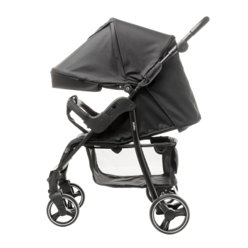 4BABY RAPID XXIV BLACK Wózek Spacerowy do 22 kg Lekki Składany