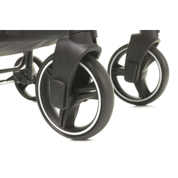 4BABY RAPID XXIV BLACK Wózek Spacerowy do 22 kg Lekki Składany