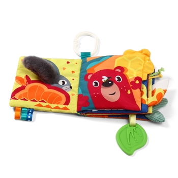 Książeczka Sensoryczna dla Niemowląt B.O.1513 FOREST od 0m+