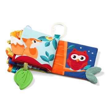 Książeczka Sensoryczna dla Niemowląt B.O.1513 FOREST od 0m+