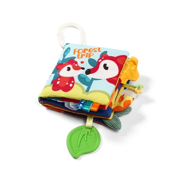 Książeczka Sensoryczna dla Niemowląt B.O.1513 FOREST od 0m+