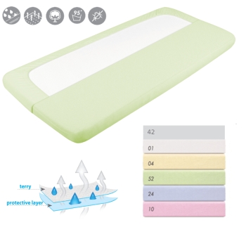 Prześcieradło Nieprzemakalne 120x60 FROTTE Różowe z Gumką